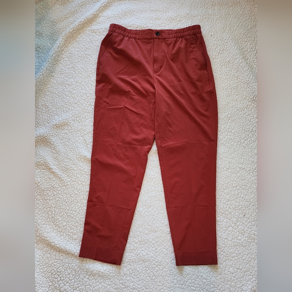 Banana Republic Airstretch Pants Womans Rust/Ember Stretch Spandex Hi Rise